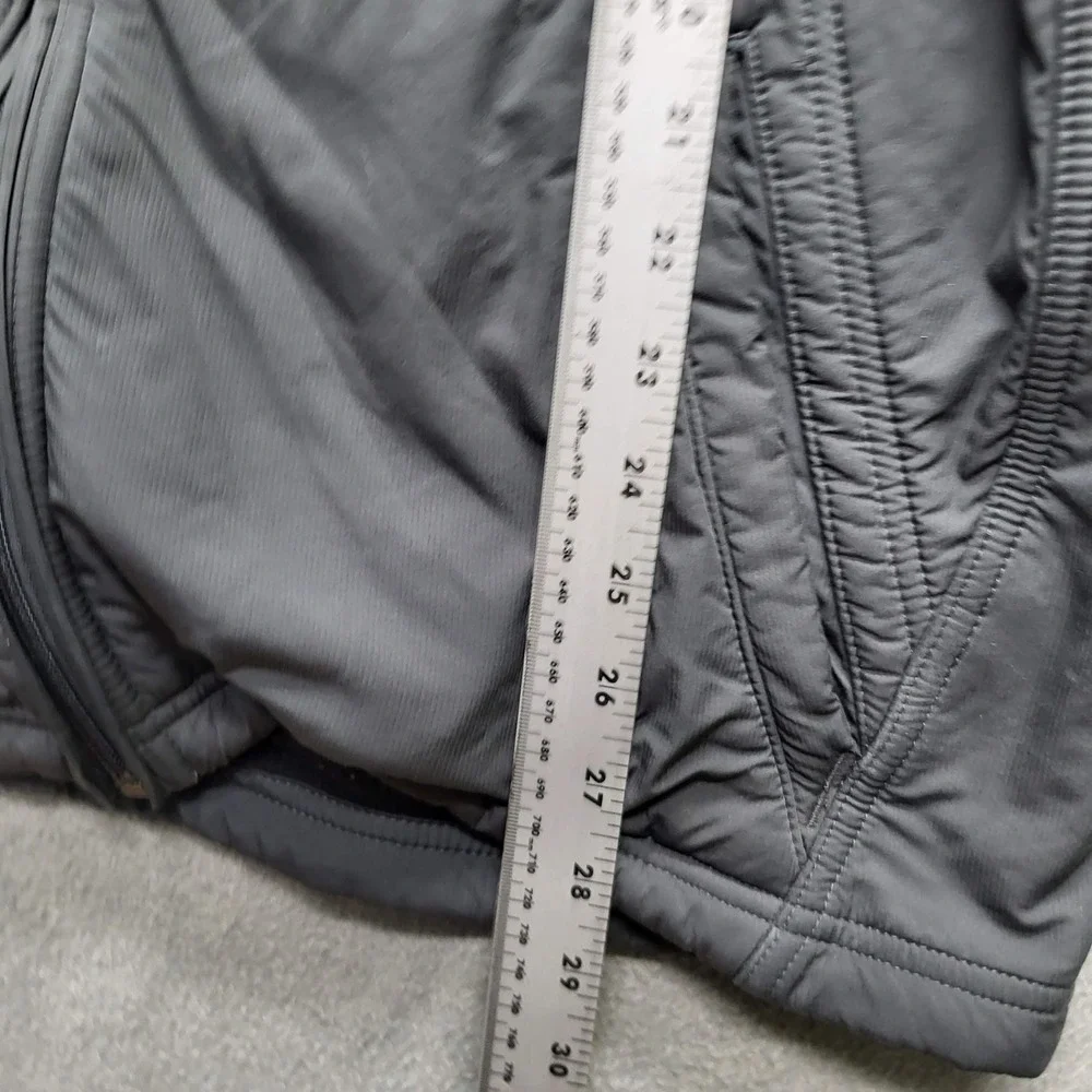 VINTAGE Nike Men Jacket L Gray Gorpcore Logo‎ Zipper Long Sleeve Y2K
